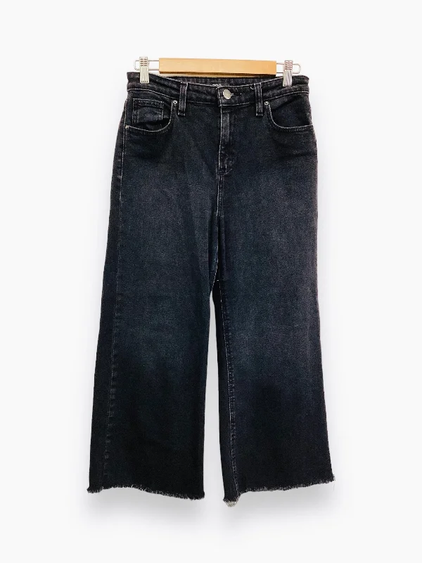 Black Denim Jeans Flared Bdg, Size 2