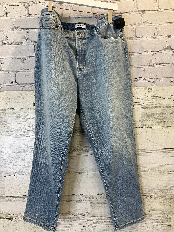 Blue Denim Jeans Cropped Nine West Apparel, Size 16