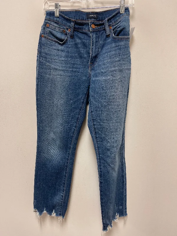 Blue Denim Jeans Skinny J. Crew, Size 2