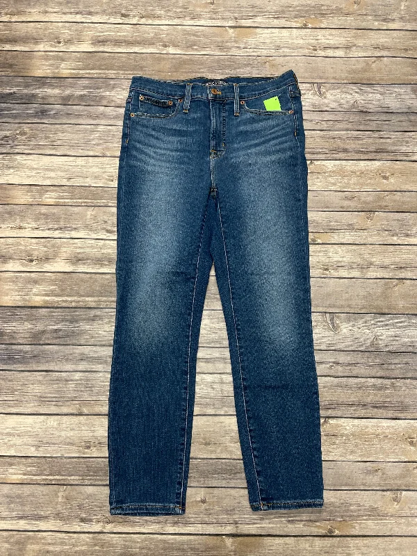 Blue Denim Jeans Skinny J. Crew, Size 8