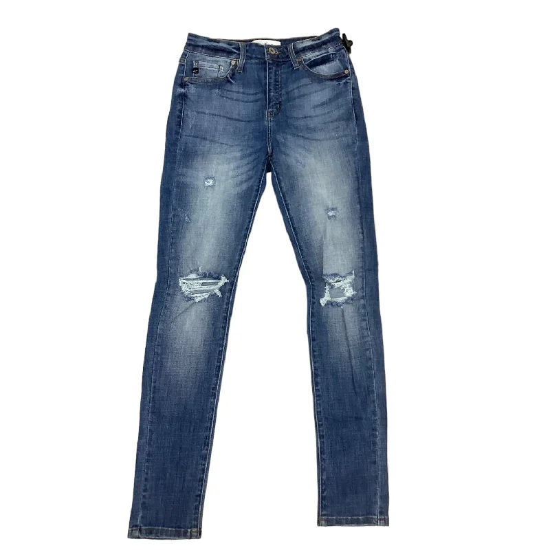 Blue Denim Jeans Skinny Kancan, Size 4