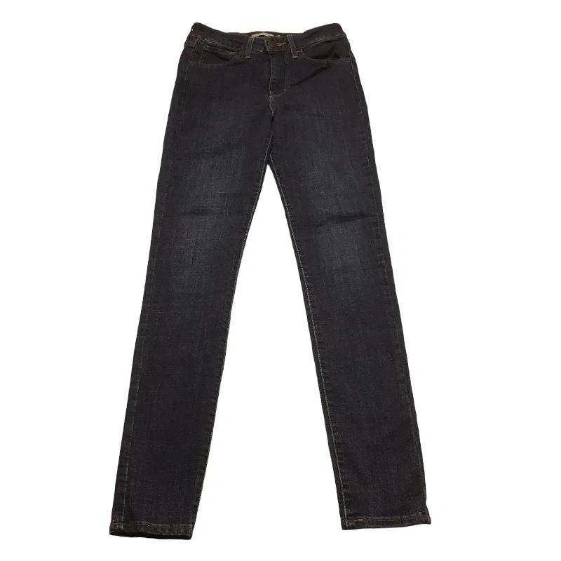 Blue Denim Jeans Skinny Levis, Size 4