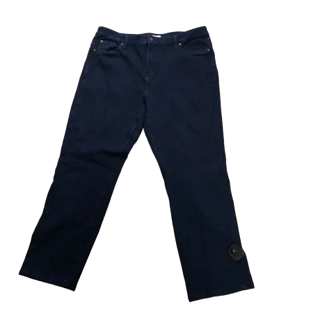 Blue Denim Jeans Straight Coldwater Creek, Size 16