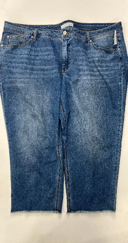 Denim Jeans Straight Cato, Size 22