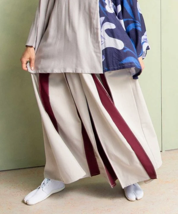 KAKURE-IRO Bi-color HAKKAKE Skirt