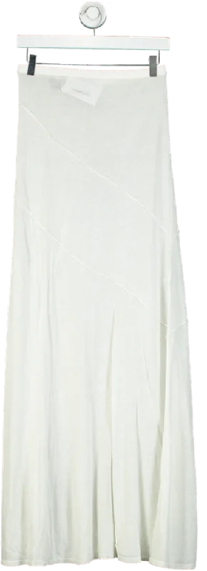 Karen Millen White Maxi Skirt UK S