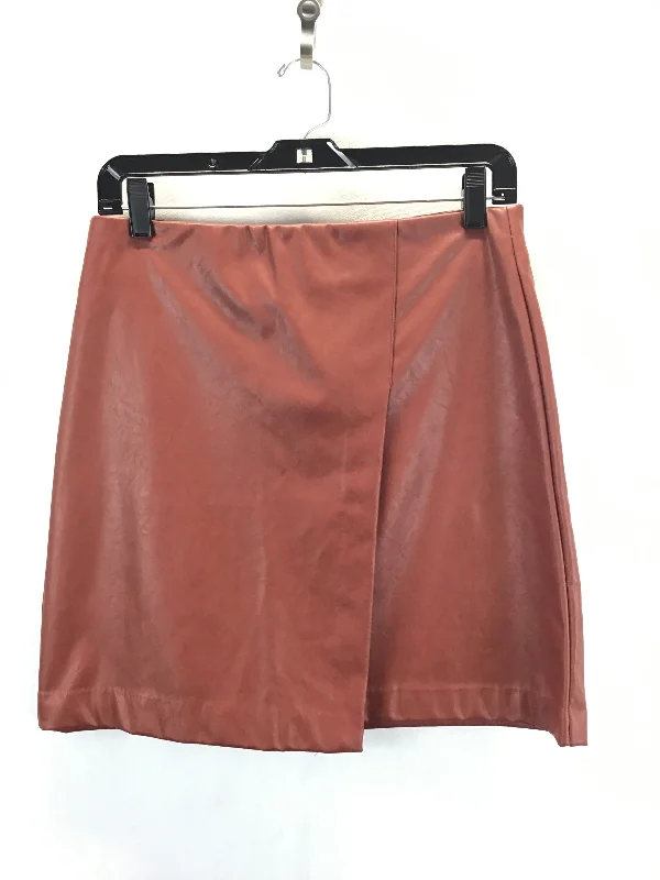 Skirt Mini & Short By Bar Iii In Brown, Size: M