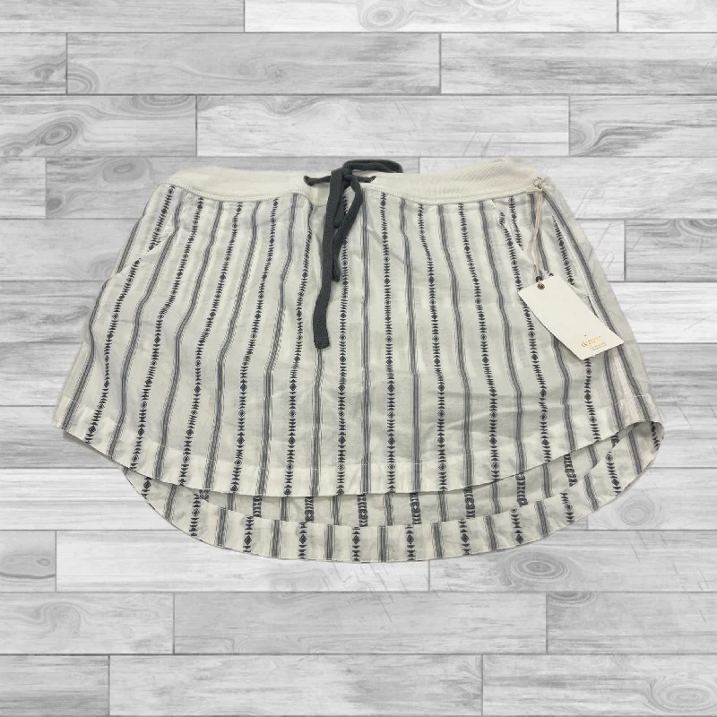 Skirt Mini & Short By Dylan In Striped Pattern, Size: 8