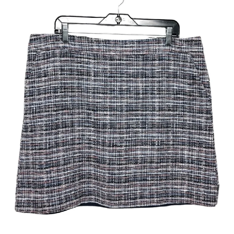 Skirt Mini & Short By Loft In Blue, Size: 16