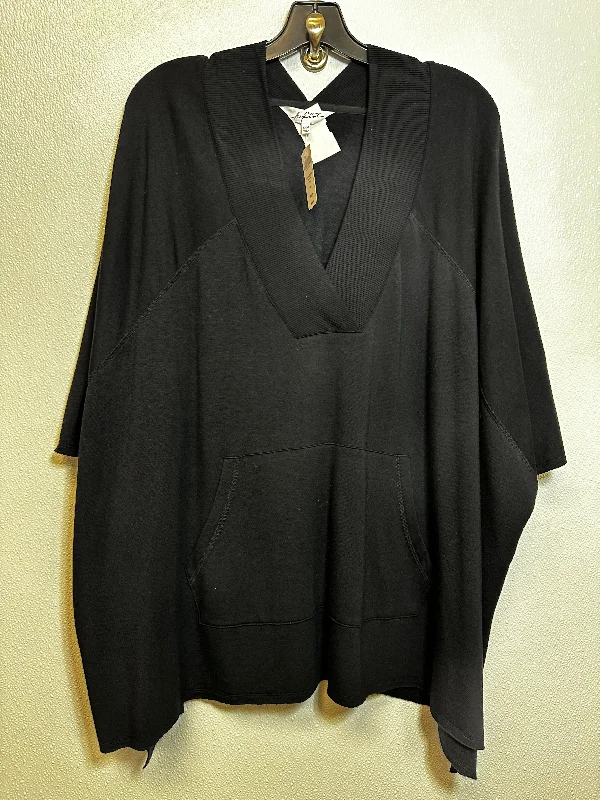 Top Short Sleeve By Soma In Black, Size: S/M