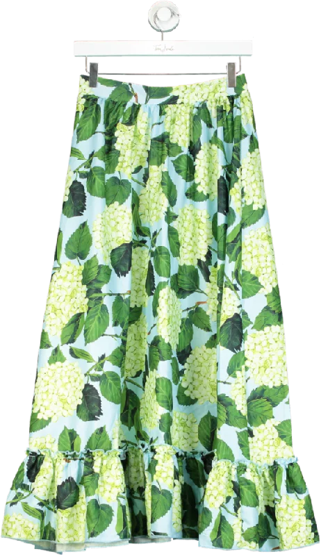 Multi-Coloured Floral Maxi Skirt No Size