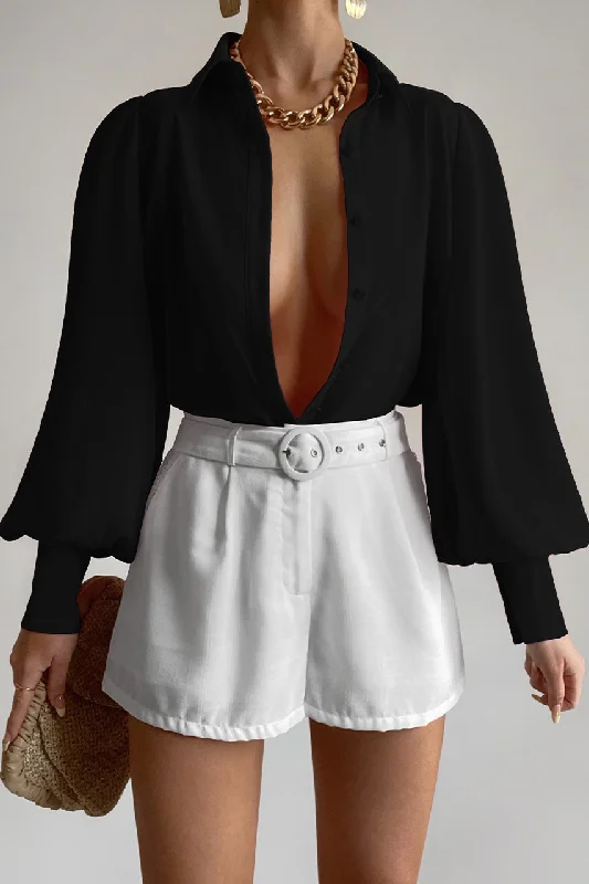 FLEETWOOD BLOUSE - NOIR