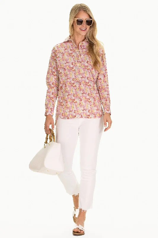 The Savannah Tunic in Pink Floral