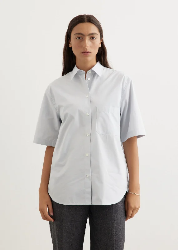 Short-Sleeve Poplin Shirt