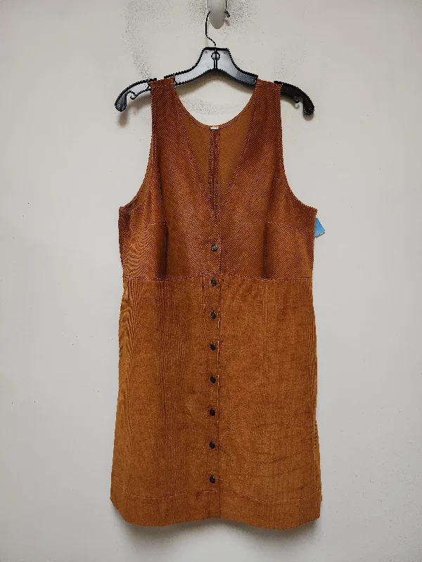 Dress Casual Short By Free People In Brown, Size: Xl