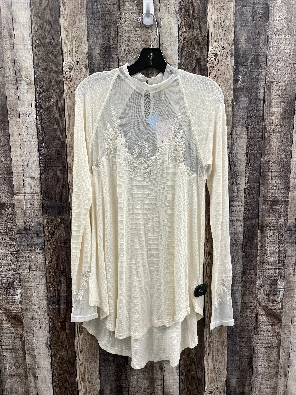 Dress Casual Short By Free People In Ivory, Size: M