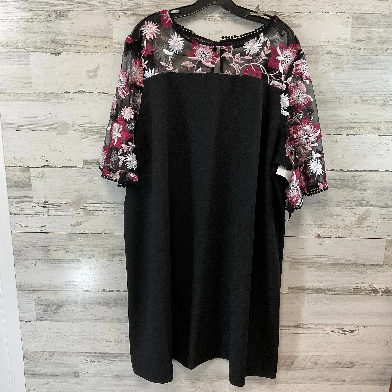 Dress Casual Short By Lane Bryant In Black, Size: 4x