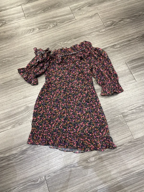 Dress Casual Short By Lovers & Friends In Floral Print, Size: L