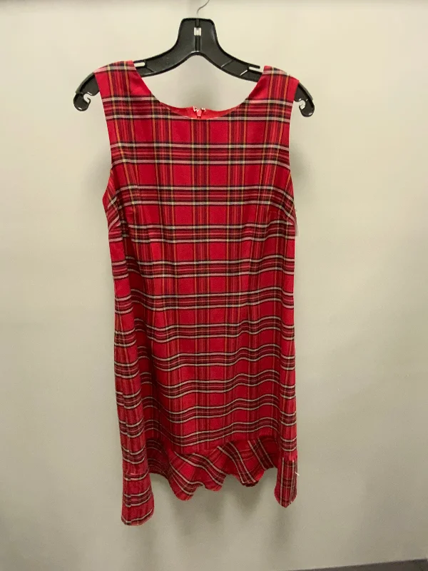 Dress Casual Short By Talbots In Red, Size: 12p