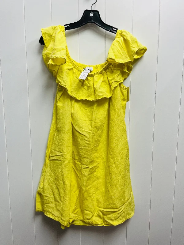 Dress Casual Short By Tommy Bahama In Yellow, Size: M