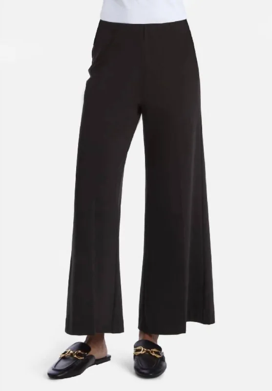 Omni Wide Leg Pants In Black