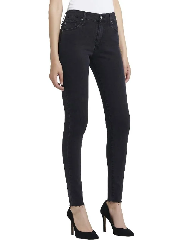 The Farrah High Rise Skinny Jeans In Black