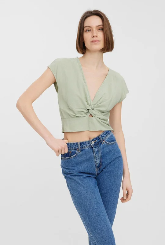 VERO MODA JESMILO CROP TOP